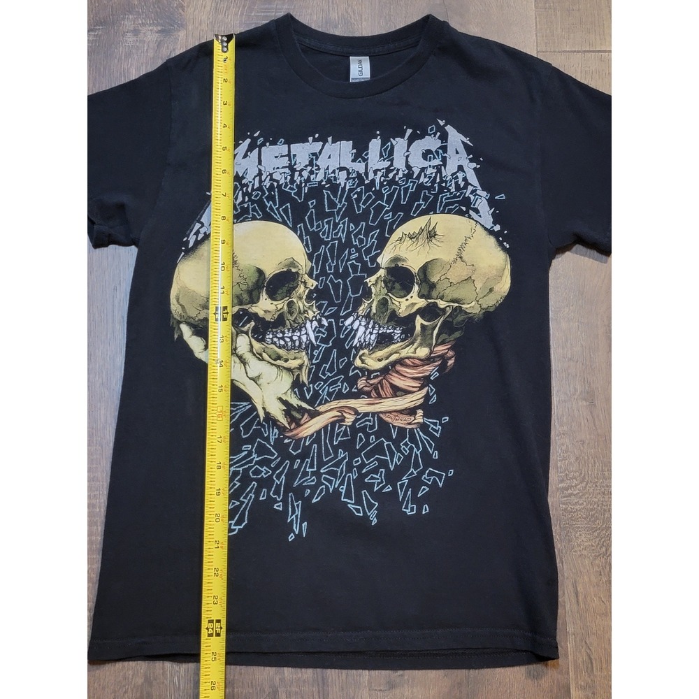 Metallica Sad But True T‎ Shirt Pushhead Black Graphic Tee Gildan S